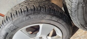 Predám originálne hliníkové disky Skoda 5x112 r15 195/65 - 6