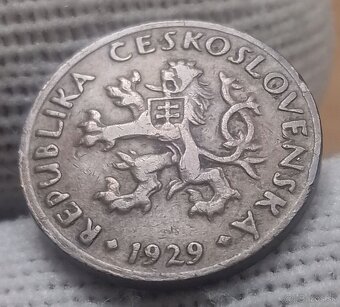 Československé  meď.5 haliere a 2 haliere. - 6