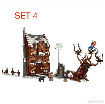 Harry Potter stavebnice 3 + figúrky - typ lego - nové - 6