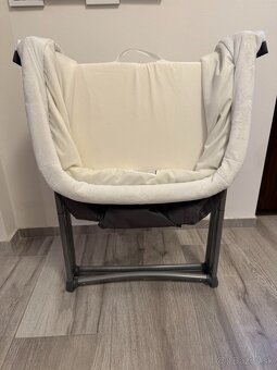 Cestovná postieľka, kolíska Hauck Dreamer, sivá - 6