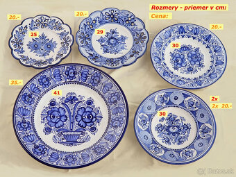 Modranská keramika modrá - 6