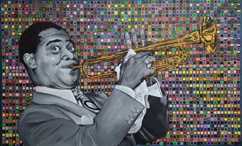 Velky detailny obraz "Louis A. - 6