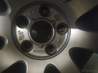 Predám Originál VW elektróny R16 5x112 - 6