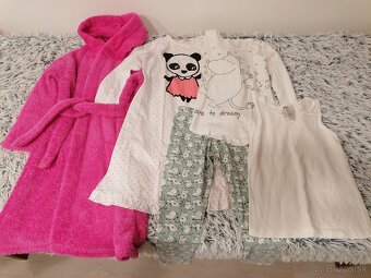 Oblečenie - balík D veľkosť 122 - 128 - 6