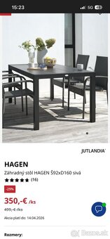 Záhradný stvôl - 6