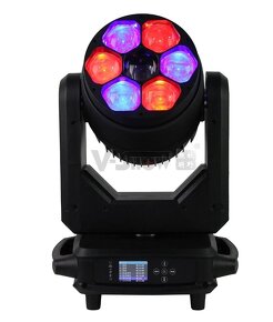 Otočné hlavy beeye Wash 7x40w 2ks Zánovné Pan 540 Tilt 270 - 6