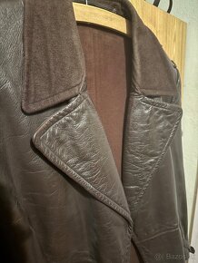 Retro Kozeny dostojnicky dlhy kabat L- 30€ - 6