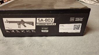Predám m4 specna arms SA-B02 aj s príslušenstvom - 6