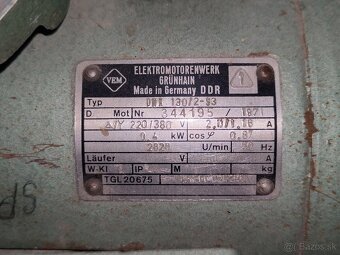 Elektromotor 400W so spojkou - 6