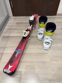 Detské Lyže Atomic 100 a Lyžiarky WEDZE Pumzi 500 29 - 32 - 6