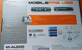 Prevodník M-AUDIO Mobile Pre USB - 6