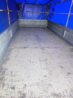 Predám prívesný vozík 3.5m s SPZ a plachtou 750kg - 6