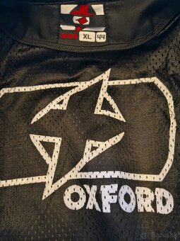 Kožená moto bunda oxford XL - 6