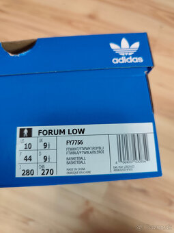 adidas forum low bielomodré - 6