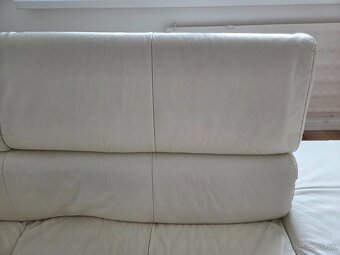 Biela kozena sedacia suprava roztahovacia - 6