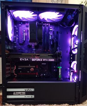 Herný výkonný PC-Ryzen 5+RTX 2080-8GB OC+32 GB RAM+NVMe+ARGB - 6
