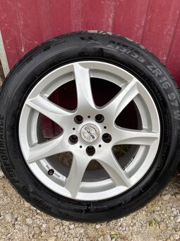 Predám alu disky s pneumatikami - 6