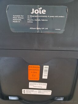 Autosedačka Joie 0-18 kg - 6