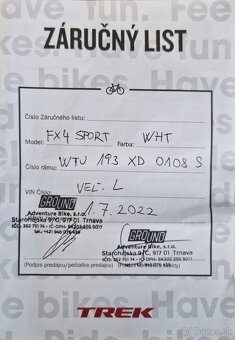 Fitness Bike trek FX - 6