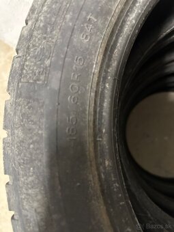 Predám Michelin zimné pneumatiky 185/60/15 - 6