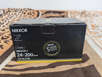 Nikkor Nikon Z 24-200/f4-6.3 - 6