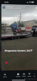 Odťach - preprava tovaru - 6
