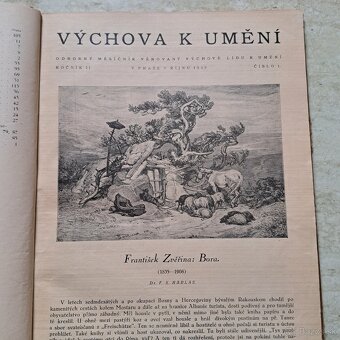 Odborný časopis Výchova lidu k umění 1931 - 6
