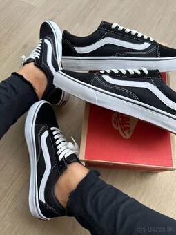 Tenisky Vans Old Skool Black White UNISEX vel. 40 ===NOVÉ=== - 6