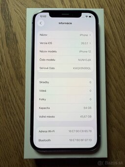 Apple iPhone 12 64GB + AirPods 2, 2nd Gen (2019) - 6