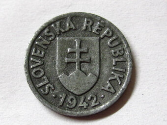 5 halier 1942 Slovenský štát - TOP stav - 6