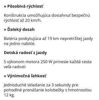 Predám novú  nerozbalenú  elektrickú kolobežku - 6