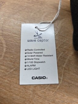 Casio,solárne, radiom riadene - 6