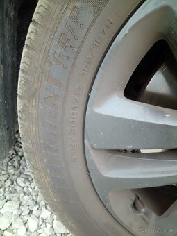 originál Peugeot expert elektróny 5x108 7,0Jx17 ET46 - 6