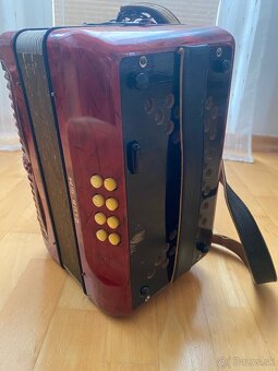 Heligonka Hohner Club lllM CF Trojhlas + kniha - 6