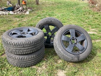 Predám letnú sadu 5x112 R16 - 225/55 R16 - 6