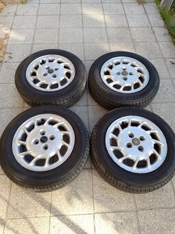 FIAT 14" 4x98 aludisky 5,5Jx14 ET 45,5 s pneu 165/70 Nexen - 6