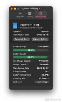 iPad Pro 11" 128GB 2020 2. gen + Apple Pencil 2. gen - 6