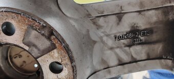 ALU Audi 5x112 a letné Kumho 235/55 R18 - 6
