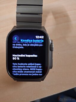 Apple Watch Ultra 49mm, Titanové - 6
