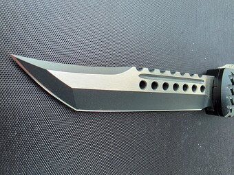 Microtech Ultratech Hellhound Tri Grip Gun Metal Hardware - 6