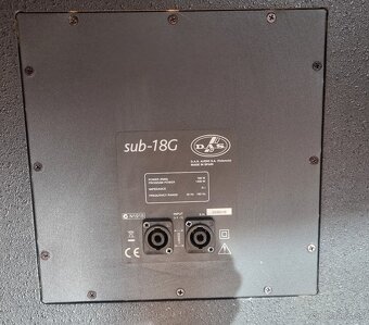 Predam 2x DAS audio profi subwoofer 18 inch 700W - 6