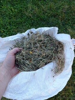 Seno pre drobné cicavce balené 1 KG posielam poštou - 6