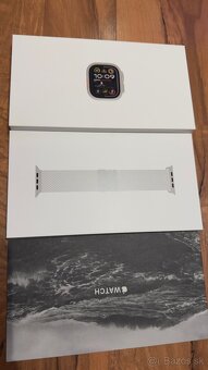 Apple Watch Ultra 2 49mm prírodný titán+ remienkom z titánu - 6