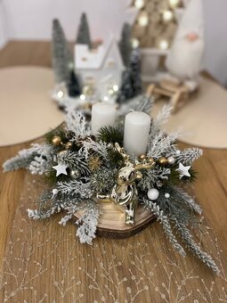 🎄 Ručne vyrábaná vianočná dekorácia – prírodný štýl 🎄 - 6