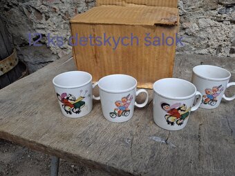 Taniere; poháre; kafe sety - 6