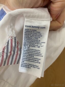 Panska lanova kosela biela Tommy Hilfiger - 6