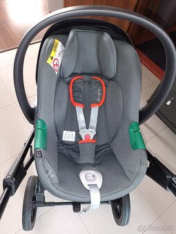 Kočík CAVOE Axo Shine High Set + Cybex Aton B2 i-Size vajíčk - 6