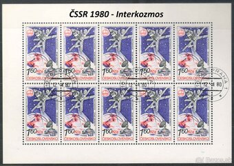 Poštové známky, filatelia: ČSSR, desaťbloky A - 6