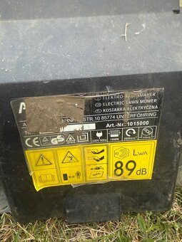 Elektrická kosačka Asgatec EM1500 – 25 € - 6