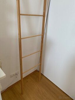 Rebrík bambus dreveny rebrík 5 priečok - 6